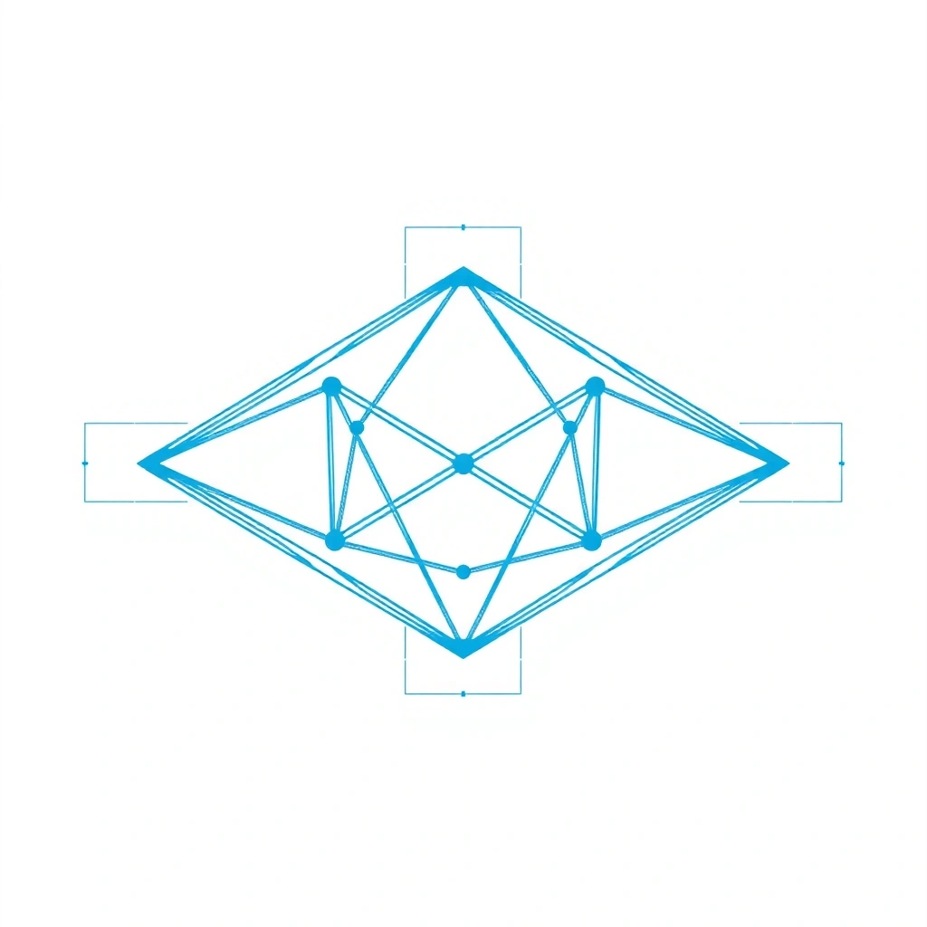Abstract representation of logistics analytics networks