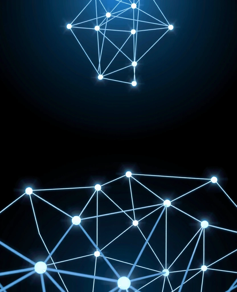 Abstract trade network visualization